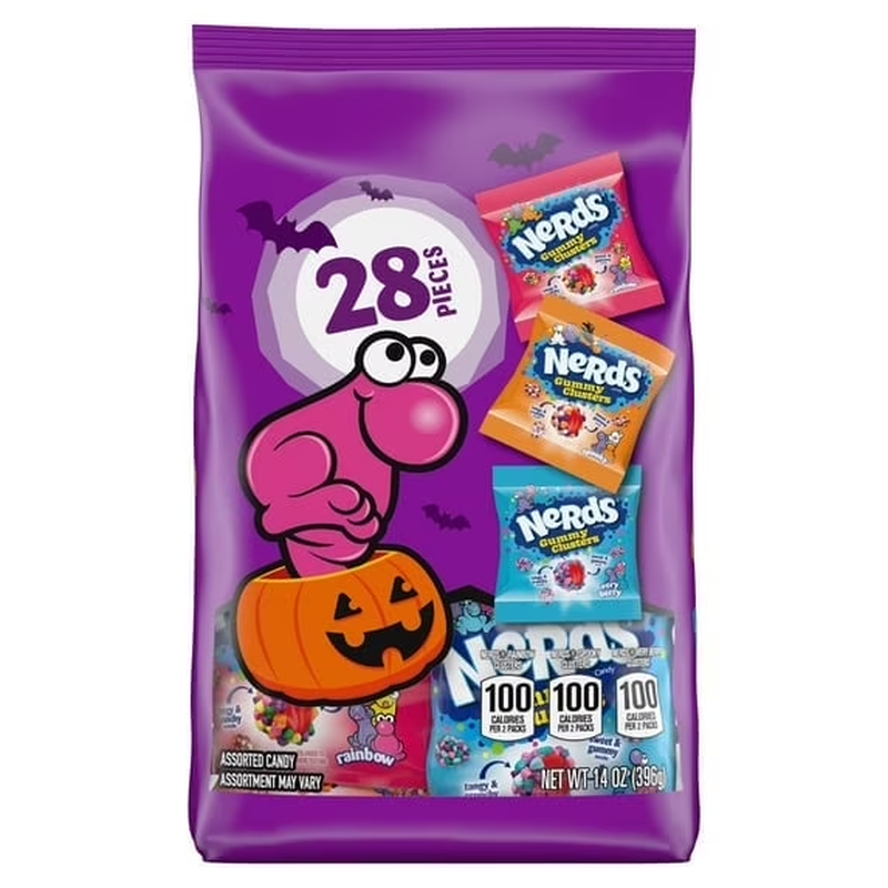 Halloween Gummy Clusters Trick-Or-Treat Variety Bag, Spooky, Rainbow, Very Berry, Halloween Candy, 28 Pieces, 14 Ounces - Image 8