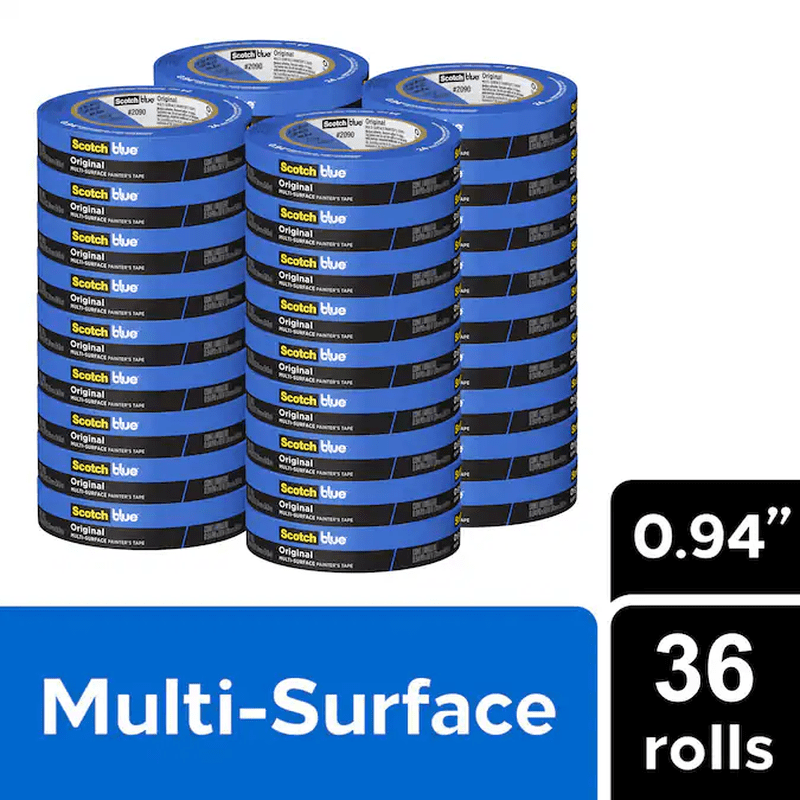 Original Multi-Surface 2090 6 -Pack 1.88-In X 60 Yard(S) Painters Tape - Image 25