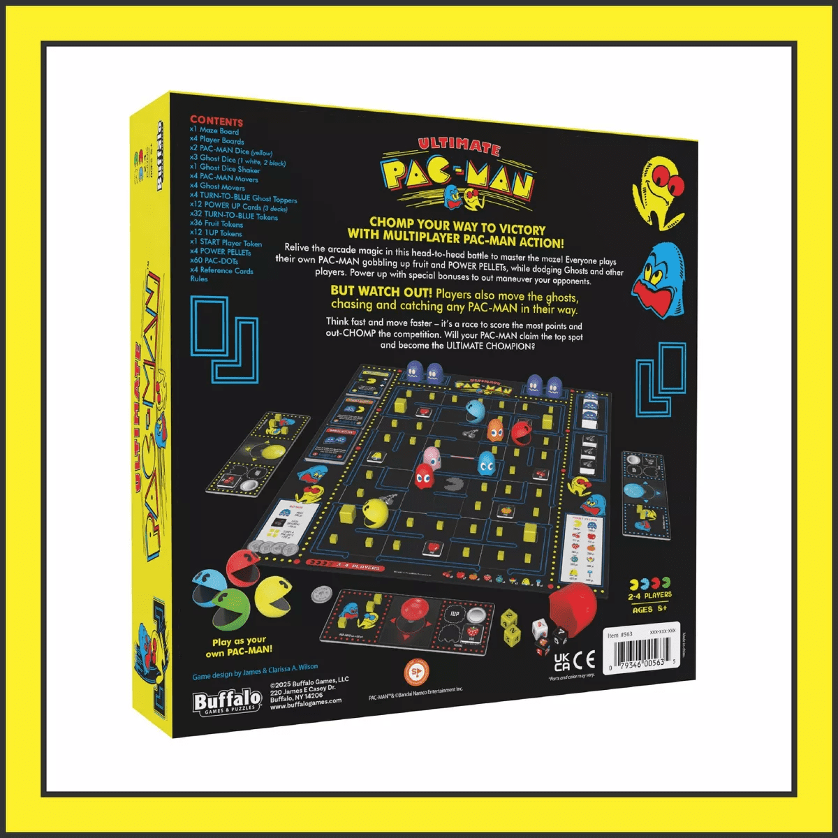 Buffalo Games: Ultimate PAC-MAN Board Game - Retro Arcade Classic! - Official Licensed - Image 5