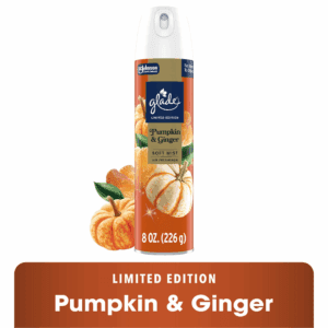 ® Odor Fighting Soft Mist Air Freshener Room Spray, Pumpkin & Ginger Fall Scent, 8.0Oz., 1 Count