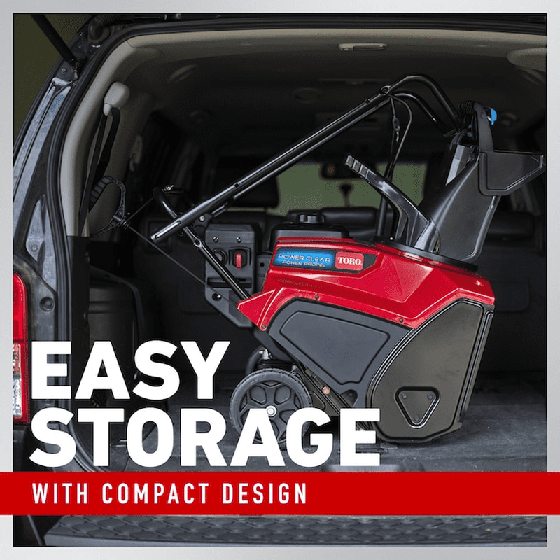 Power Clear 18-In Single-Stage Push with Auger Assistance Gas Snow Blower - Image 7