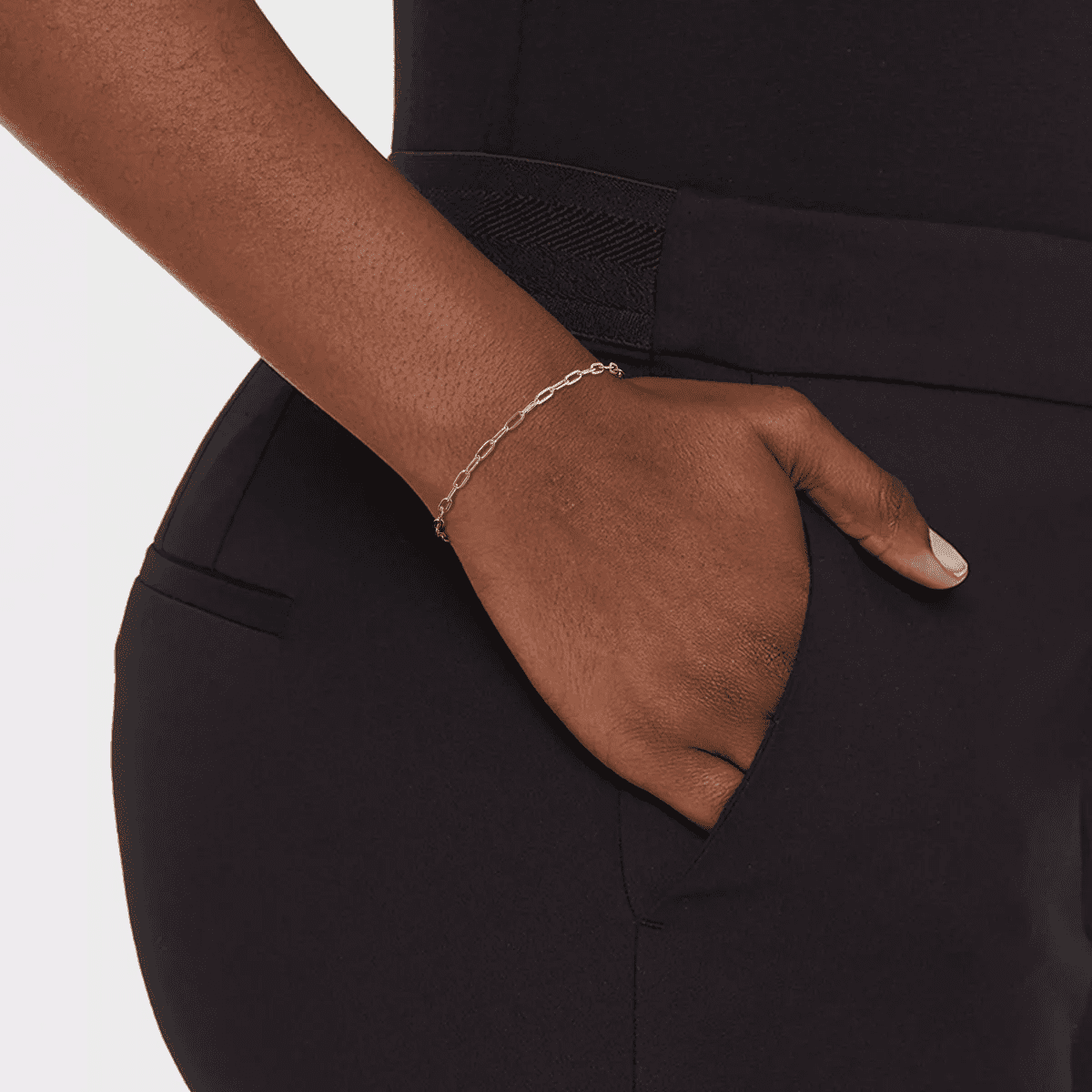 14K Gold Plated Paperlink Chain Bracelet - a New Day™: Nickel-Free Metal, Lobster Claw Clasp, 1.5 Inch Extender, 8.5 Inch Length - Image 2