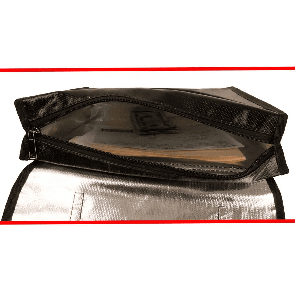 15 In. X 11 In. X 2.5 In. Fire and Water Resistant Bag for Security Safes - Large - Image 6