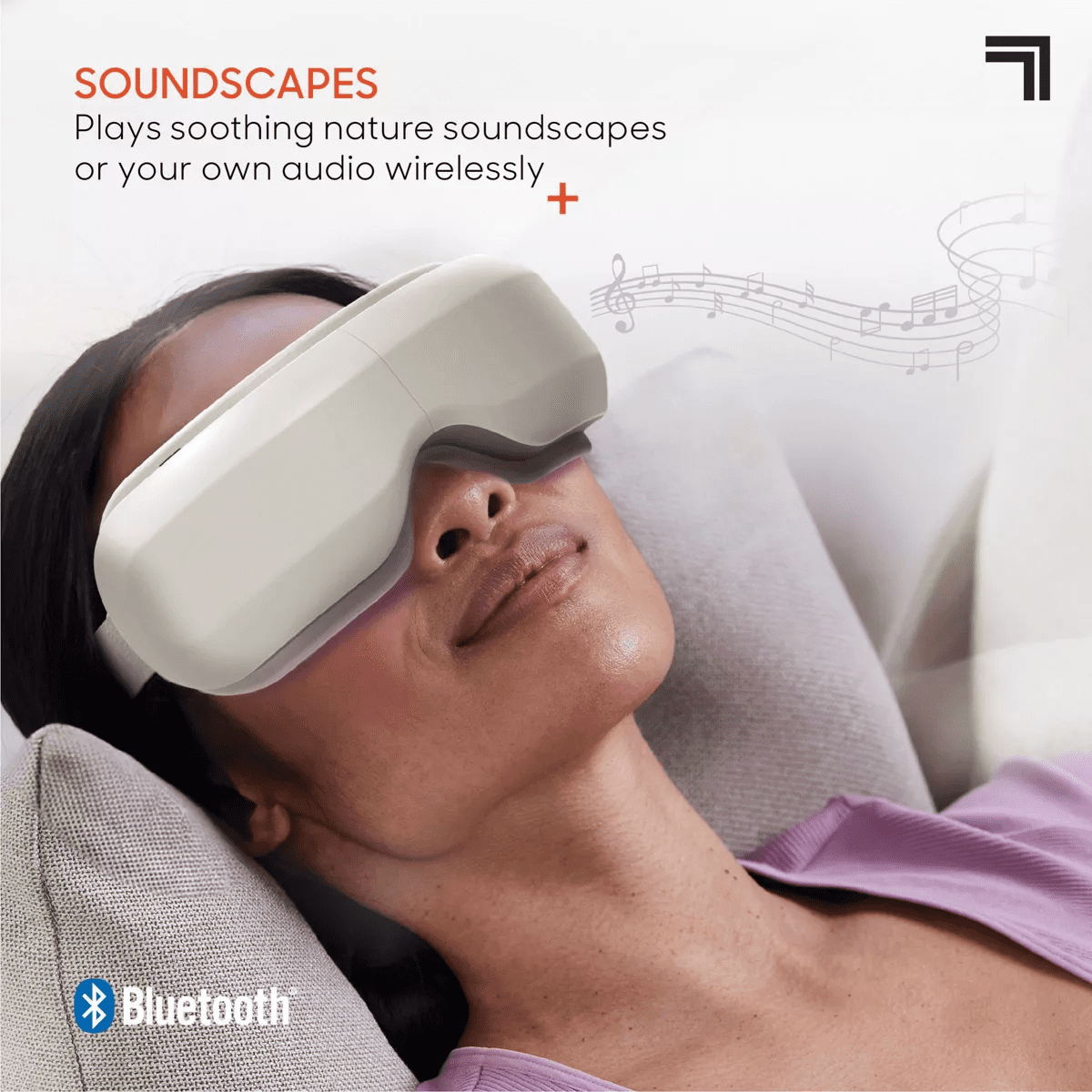 Sharper Image Massaging Eye Mask Lite - Image 3