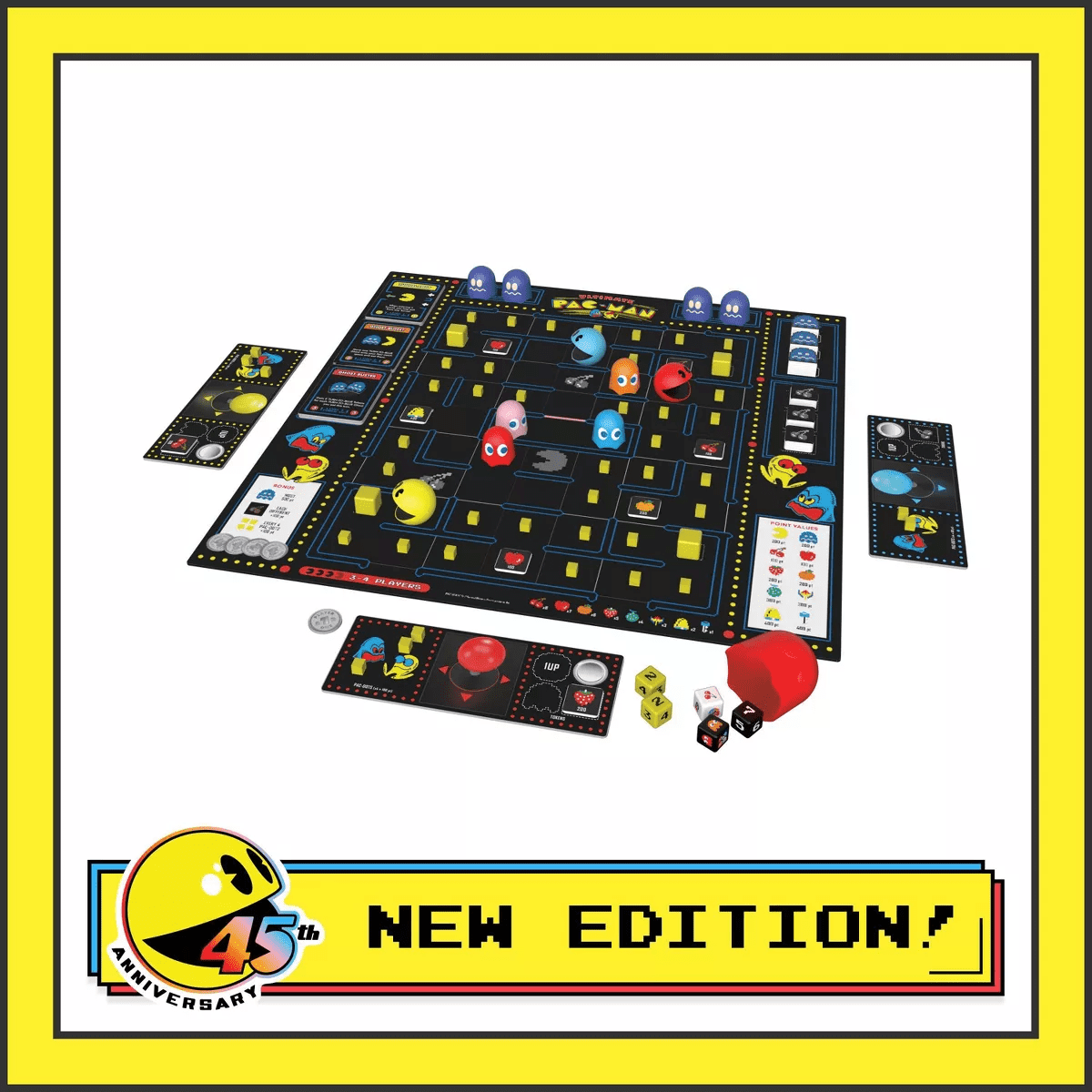 Buffalo Games: Ultimate PAC-MAN Board Game - Retro Arcade Classic! - Official Licensed - Image 2