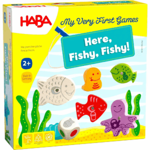 HABA My Very First Games - Here Fishy Fishy! Magnetic Fishing Game Ages 2+ Made in Germany Toddler Games, Learning Toys, Preschool Toys