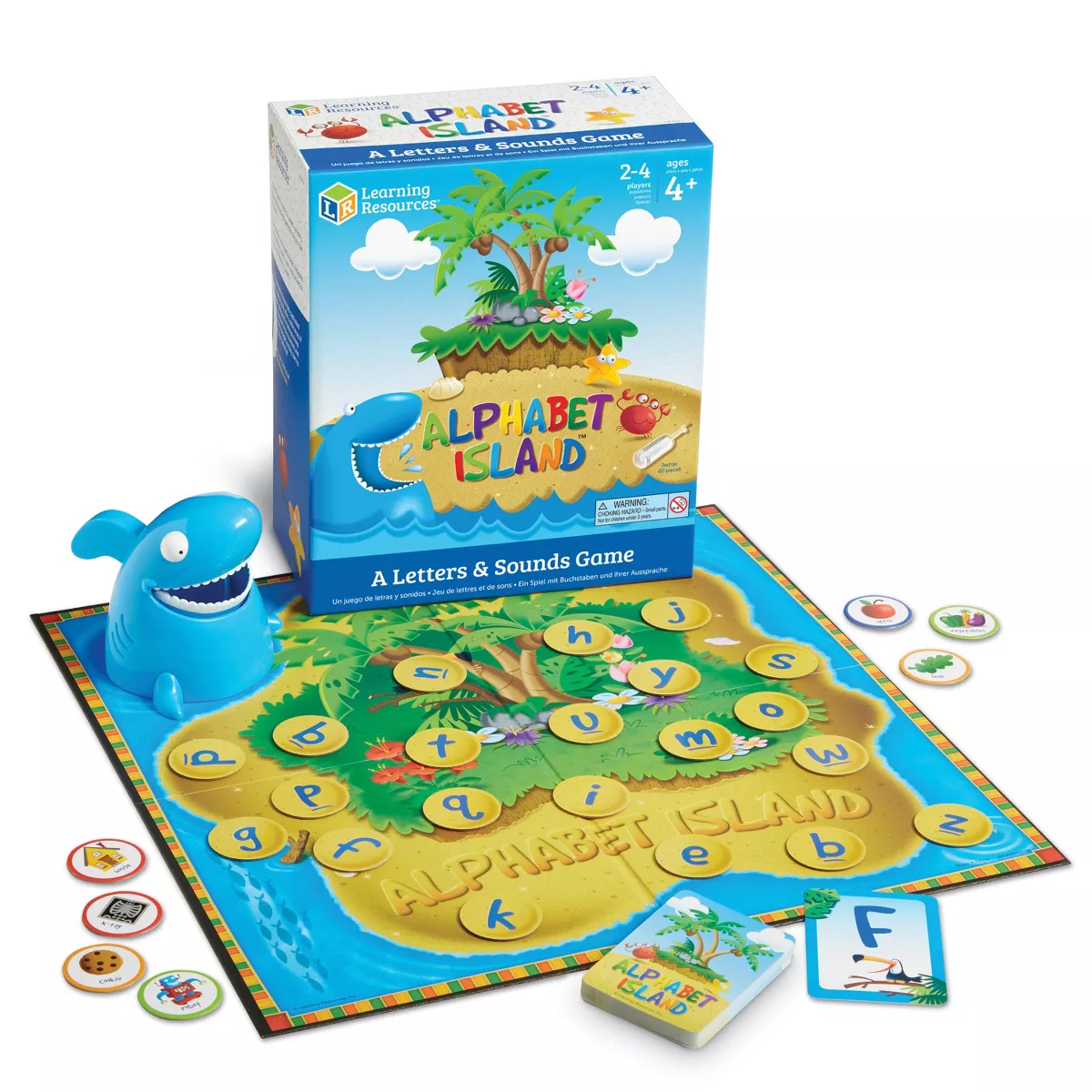Learning Resources Alphabet Island Letter/Sounds Game