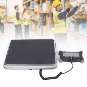 Heavy Duty 440Lbs Digital LCD Display Rechargeable Pet Floor Platform Scale