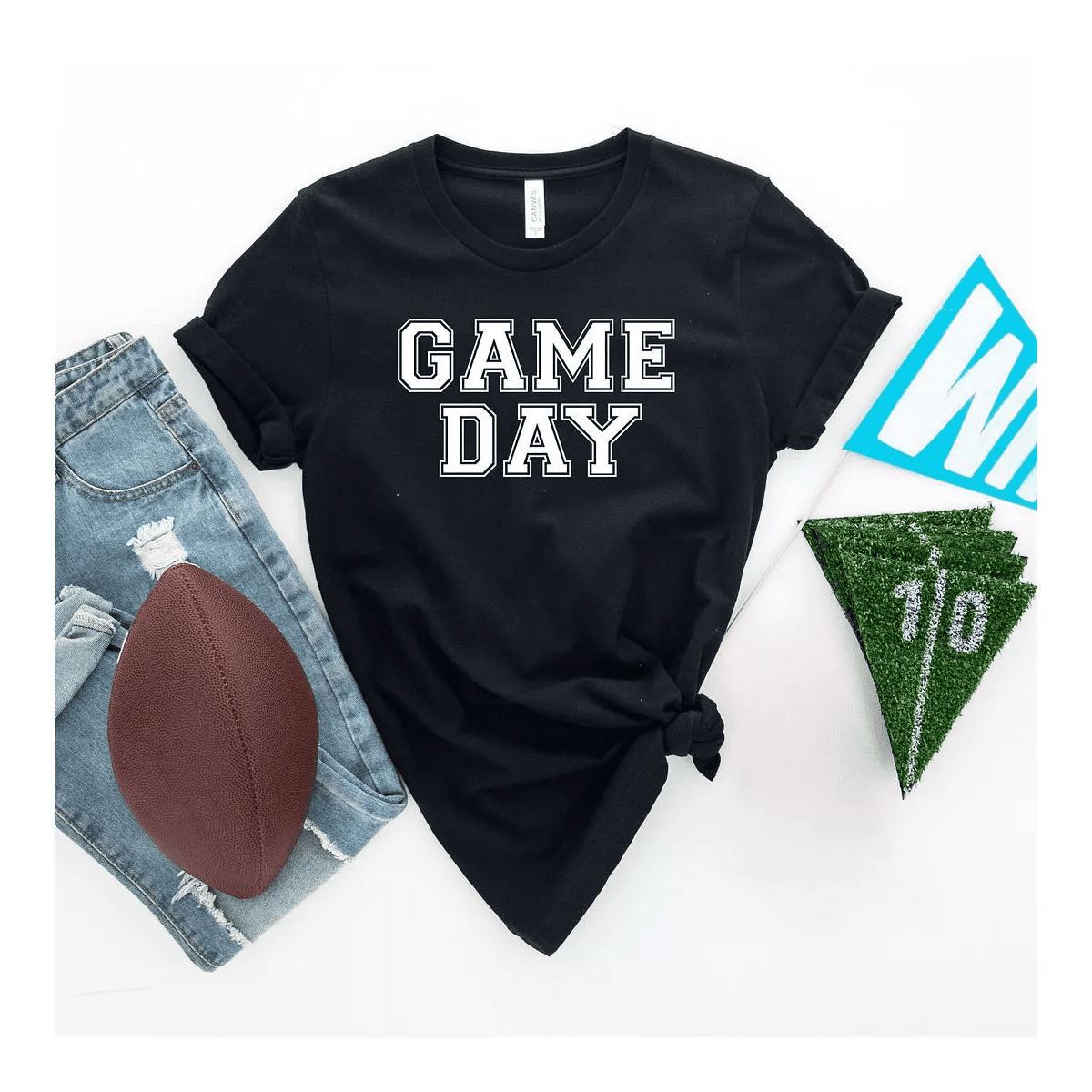 Simply Sage Market Women'S Game Day Short Sleeve Graphic Tee - Image 3