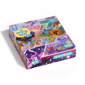 Magic Puzzle Company the Mystic Maze Jigsaw Puzzle - 1000Pc: Memory & Motor Skills, Collage Theme, 28"X21"