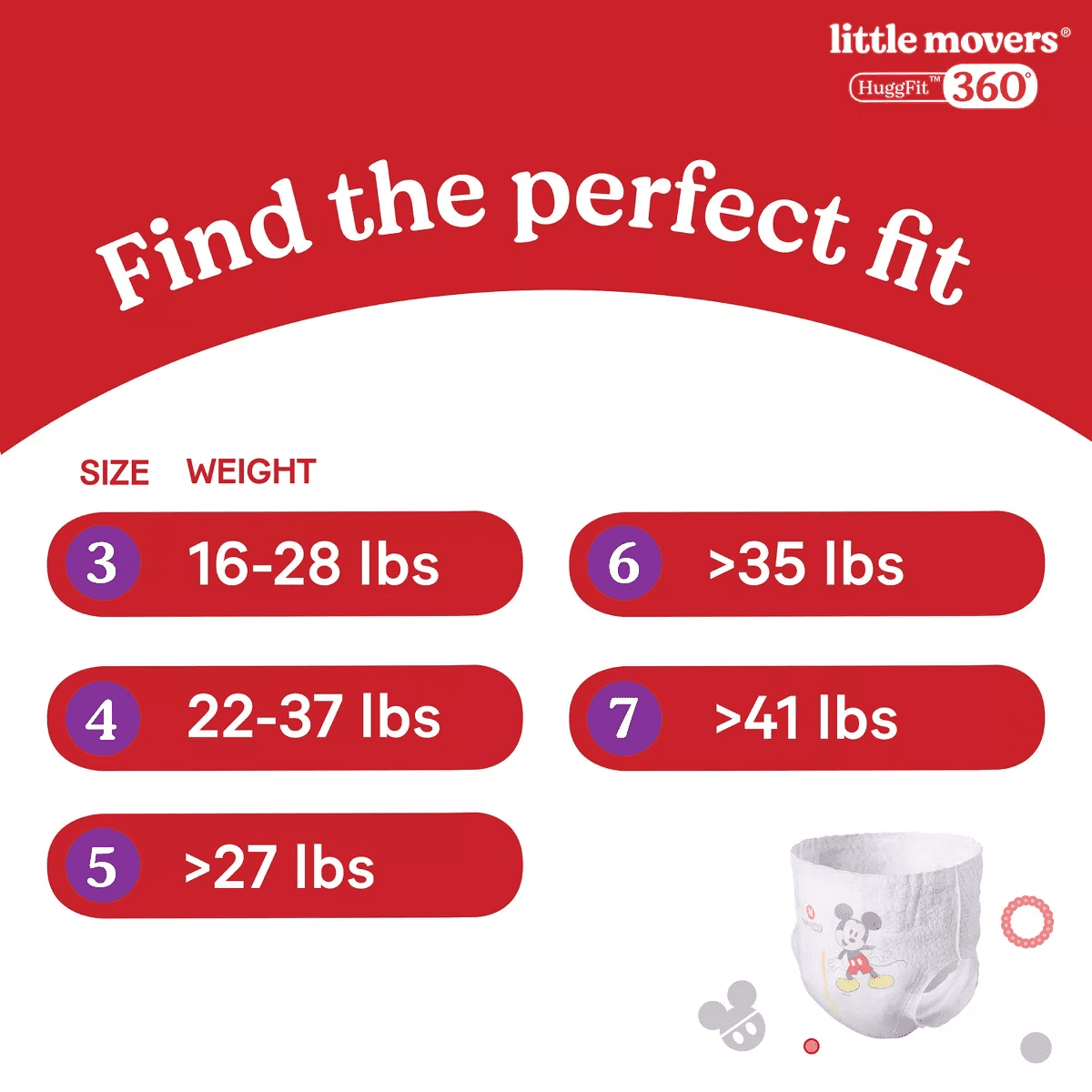 Huggies Little Movers Huggfit 360 Diapers - Image 12