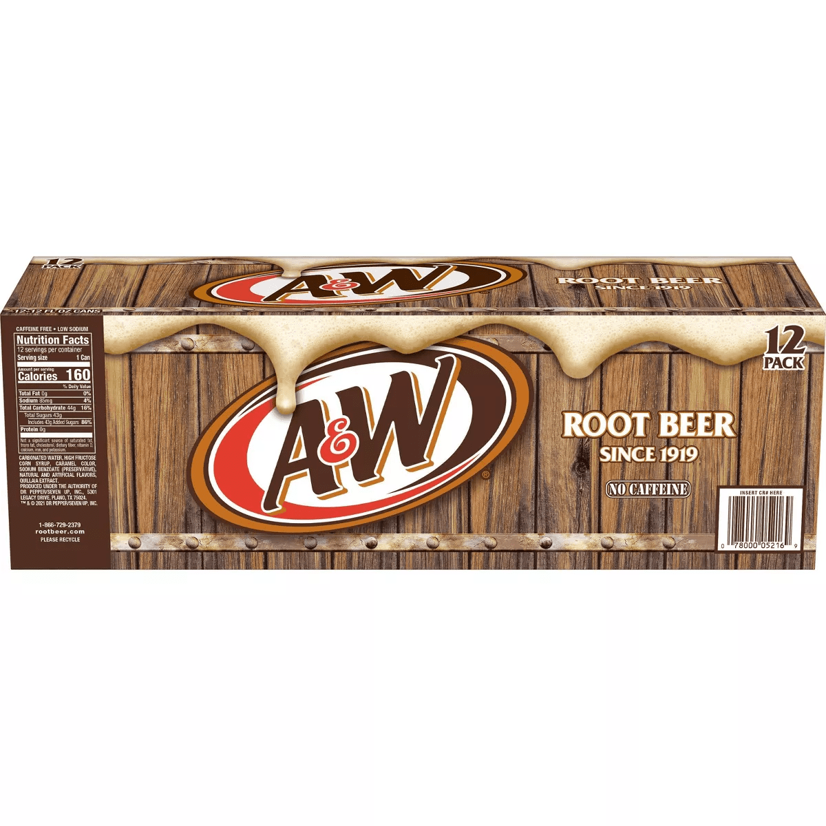 A&W Root Beer Soda - 12Pk/12 Fl Oz Cans - Image 7