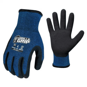 Extra Large Insulated Precision Grip A1 Cut Resistant Outdoor and Work Glove