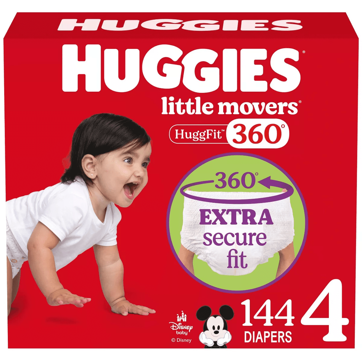 Huggies Little Movers Huggfit 360 Diapers - Image 20