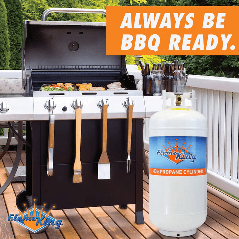 40LB Empty LP Cylinder with Type1 OPD Valve Steel Empty Propane Tank - Image 5