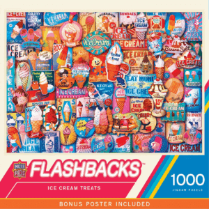 Masterpieces 1000 Piece Jigsaw Puzzle - Ice Cream Treats - 19.25"X26.75"