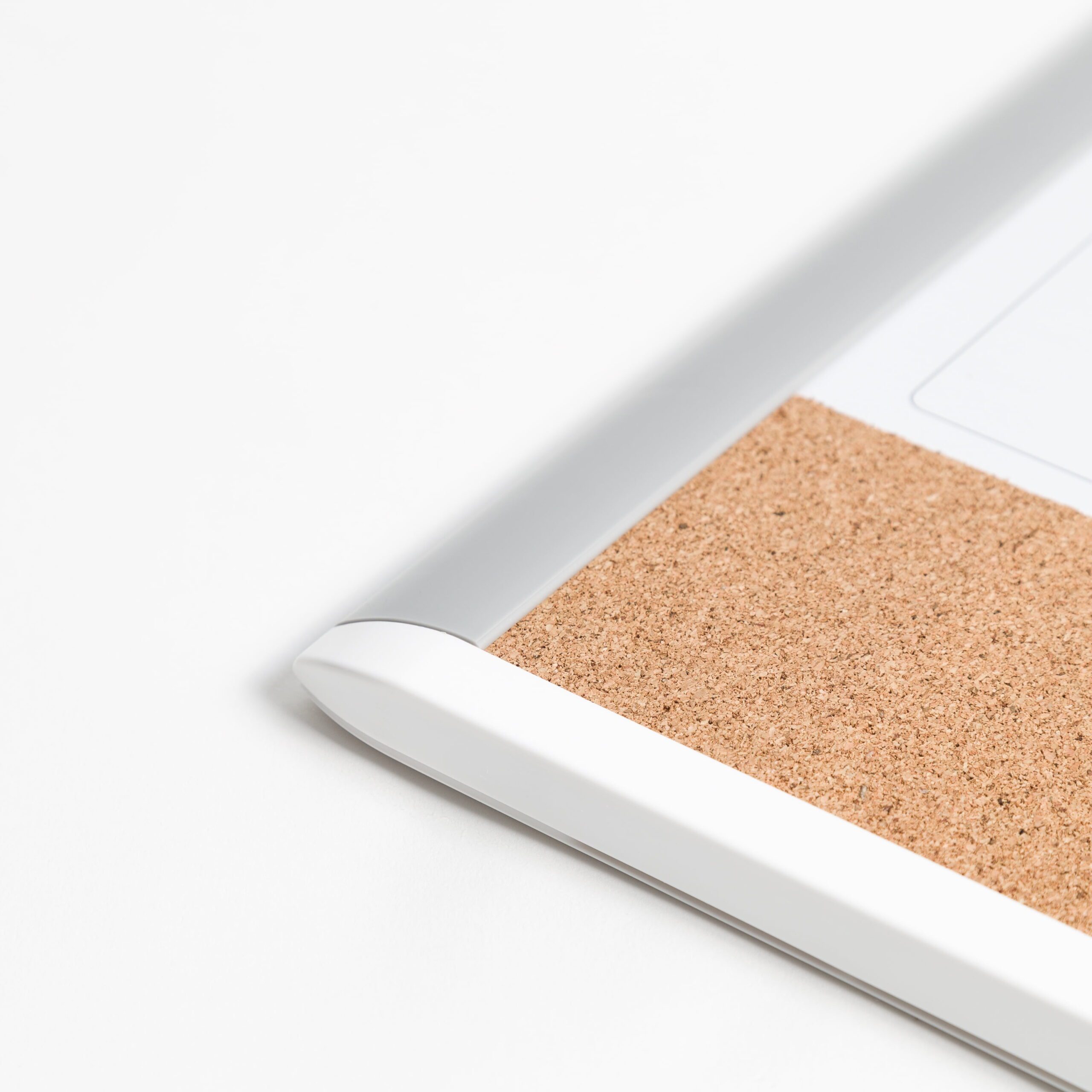 17 X 23 In. 3-In-1 Dry Erase Calendar Whiteboard, White and Gray - Image 3