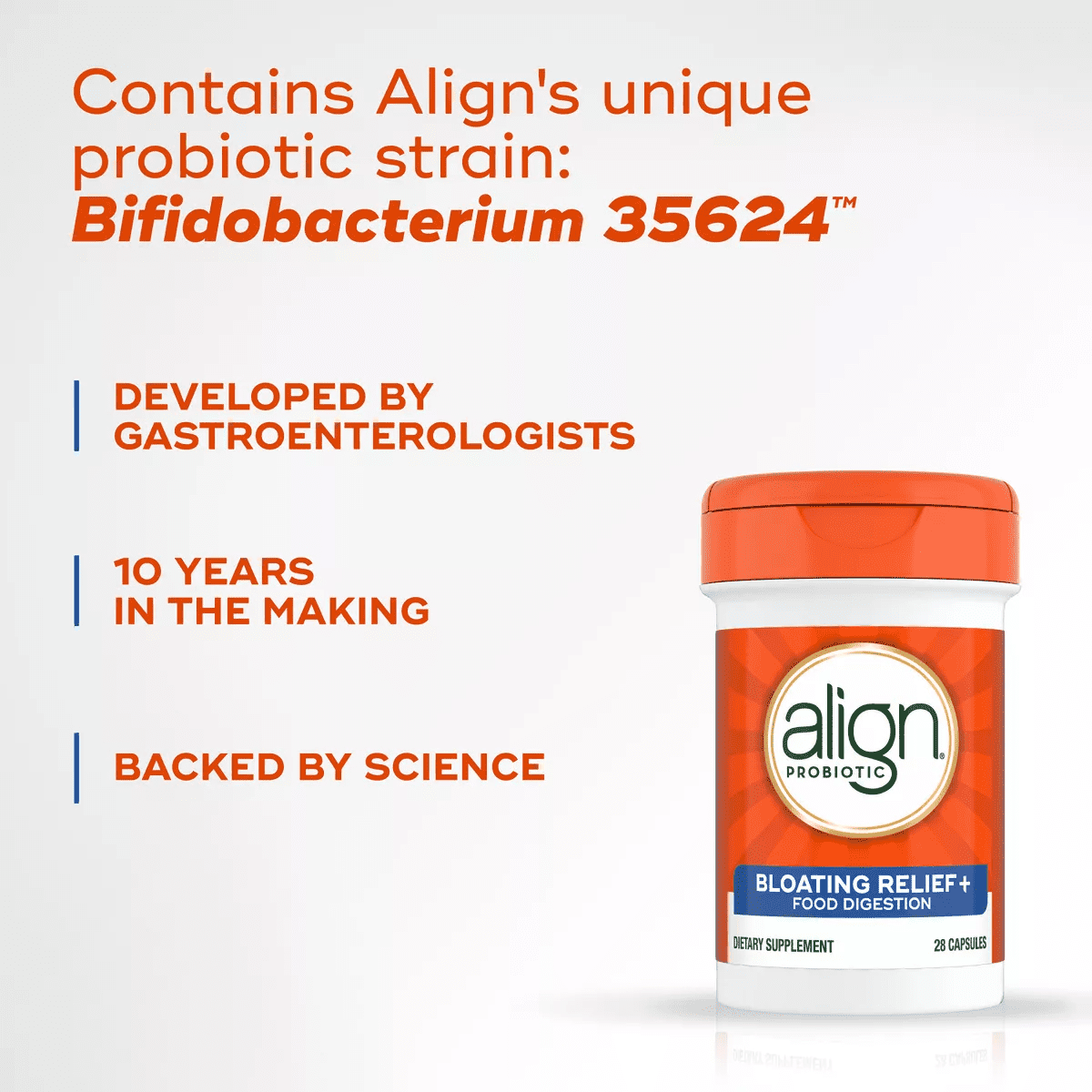 Align Bloating & Food Digestion Capsules - 28Ct - Image 4