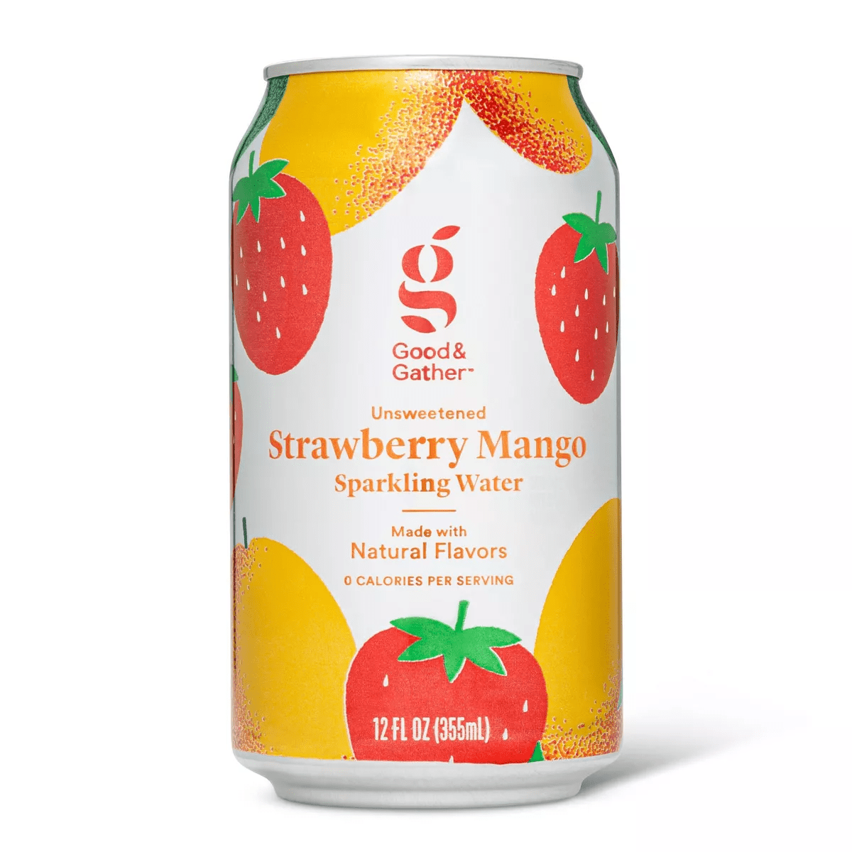Strawberry Mango Sparkling Water - 8Pk/12 Fl Oz Cans - Good & Gatherâ„¢ - Image 3