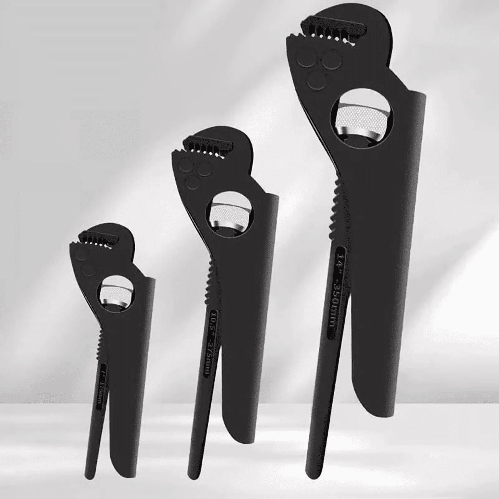 Adjustable Multi-Functional Pipe Wrench, 7-12 Inch Industrial Grade Steel Tool for Plumbing and Car Repairs - Image 6