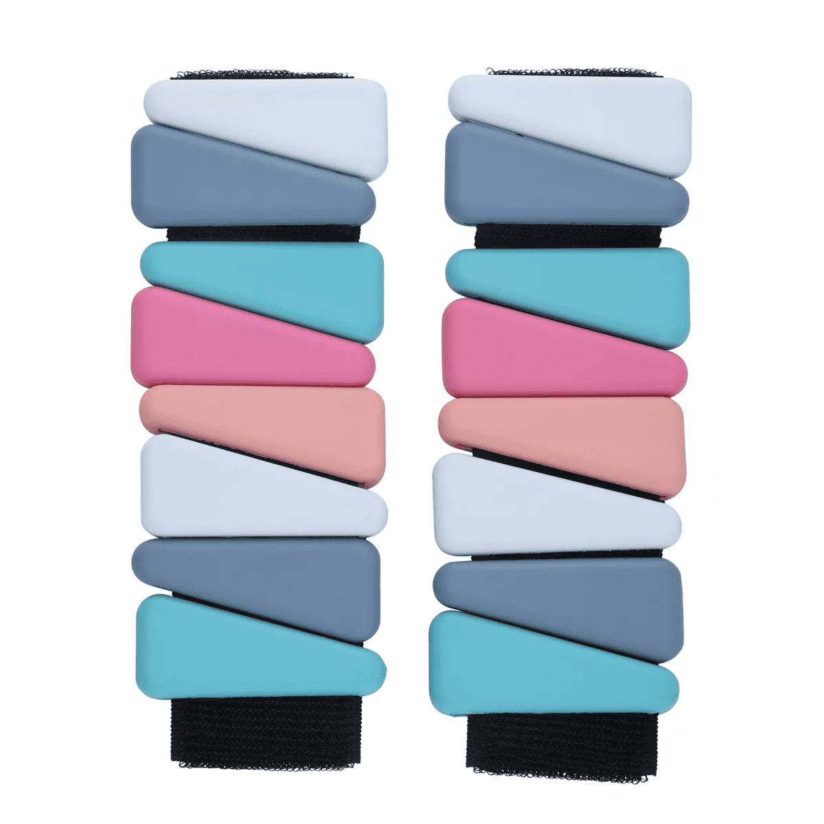 2Pk Adjustable Weights: Vivitar Ankle & Leg Weights, 2 Lbs Pair, Iron, Blue - Image 6