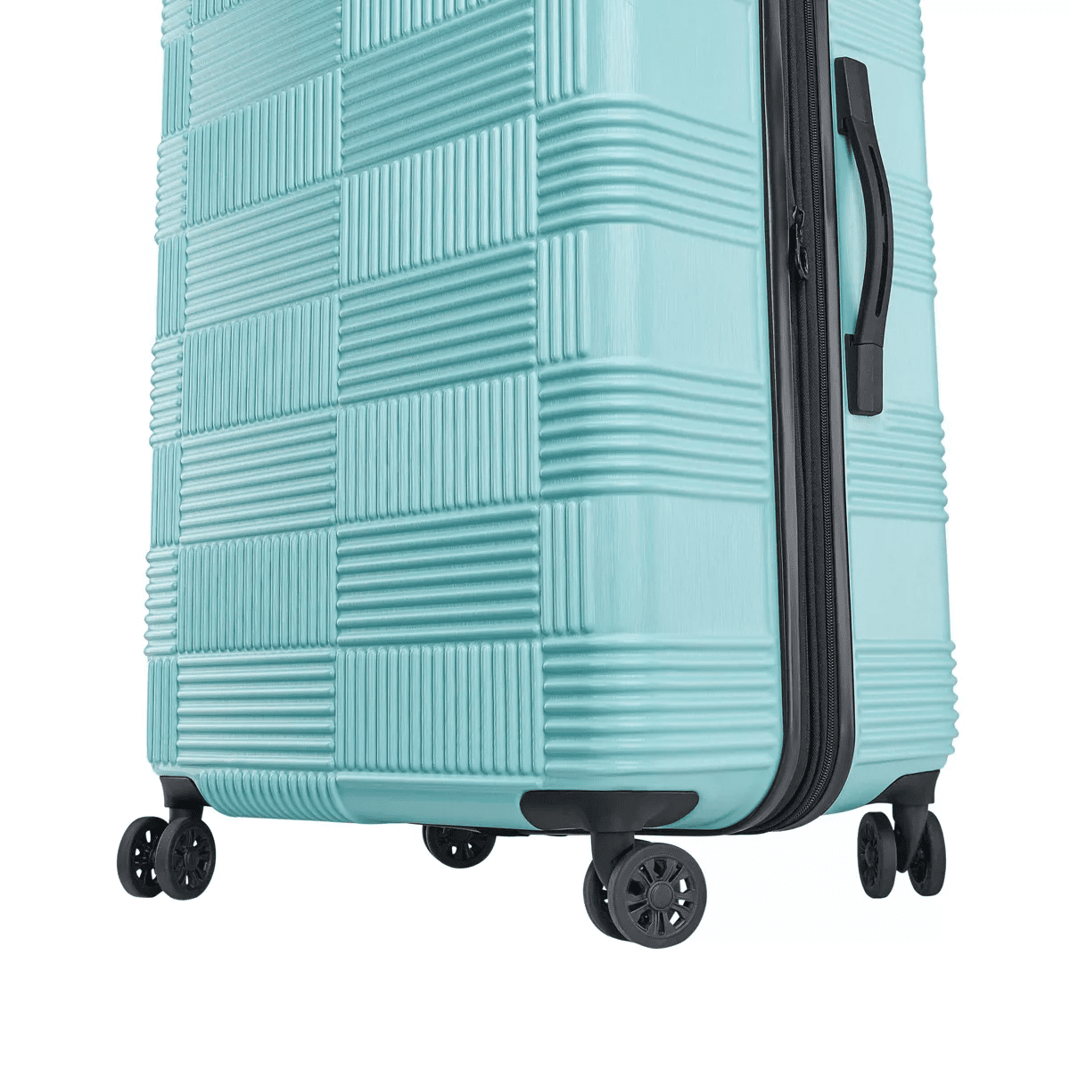 American Tourister NXT Hardside Large Checked Spinner Suitcase - Image 8