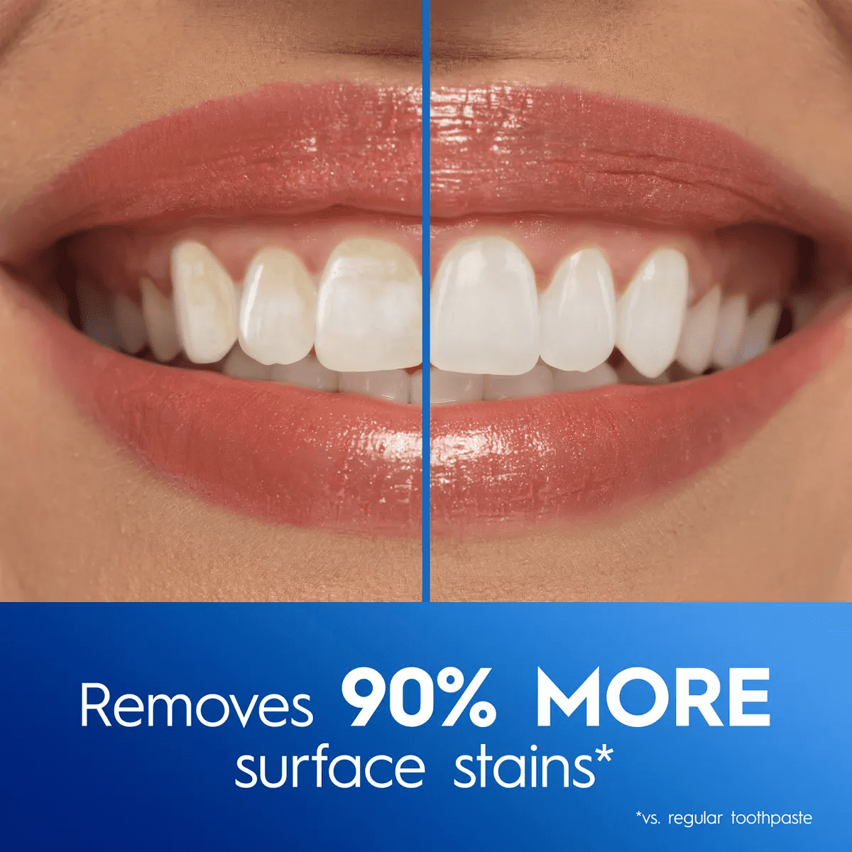 Crest 3D White Advanced Teeth Whitening Toothpaste, Radiant Mint - Image 3