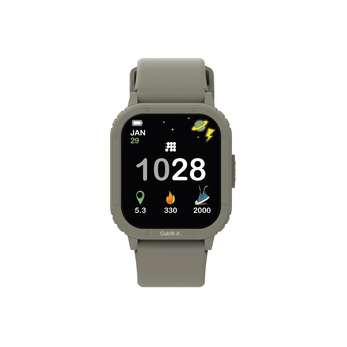 Cubitt Jr Smart Watch Fitness Tracker for Kids and Teens, with Games, Step Counter, Sleep Monitor, Heart Rate Monitor, Activity Tracker - Image 7