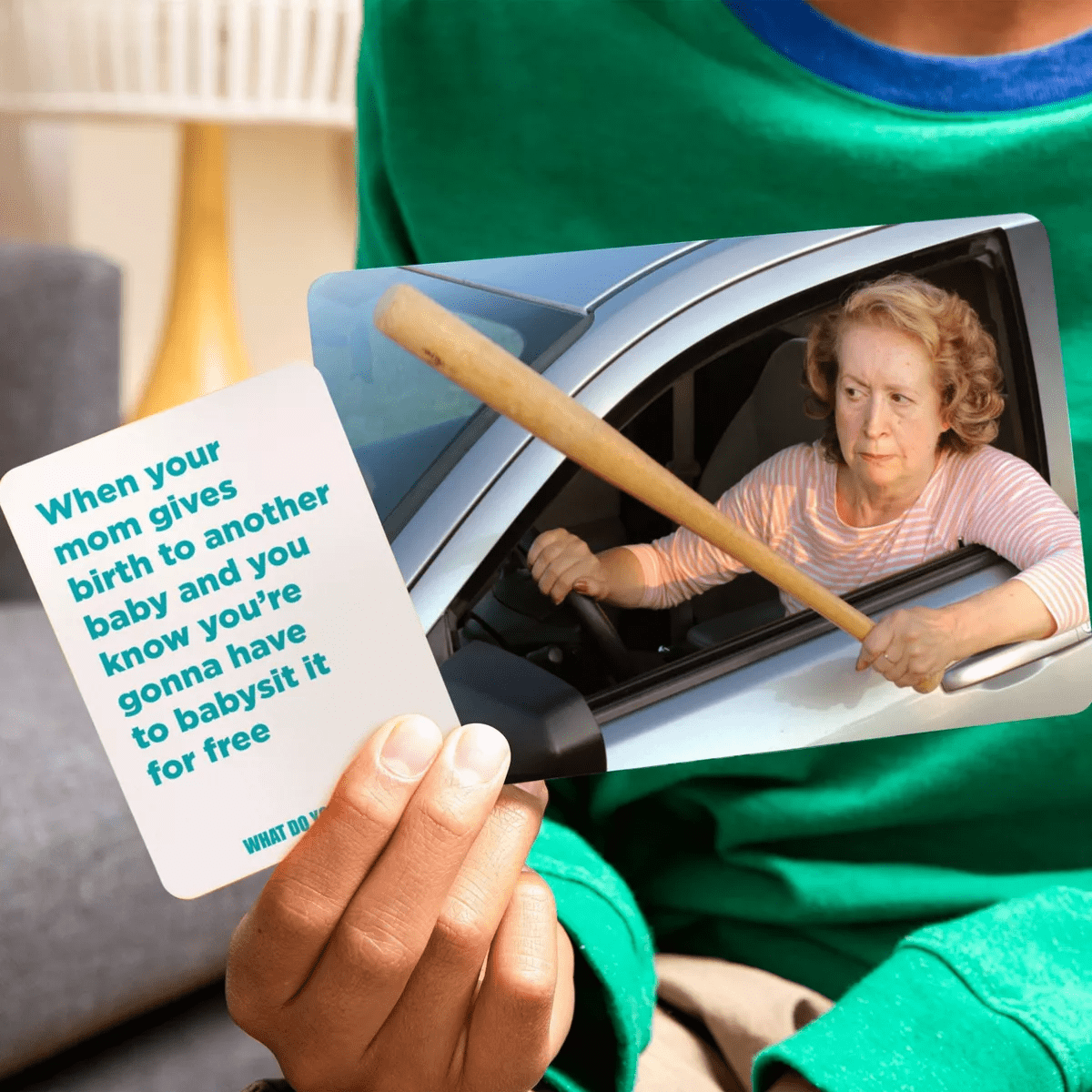 What Do You Meme? Family Edition Game: Creative Thinking Card Party for 3+ Players - Image 8