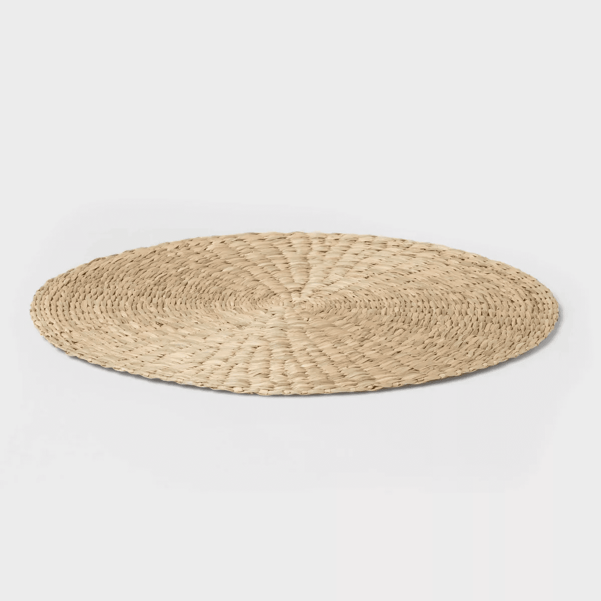 15" round Woven Seagrass Charger Natural - Threshold™ - Image 3