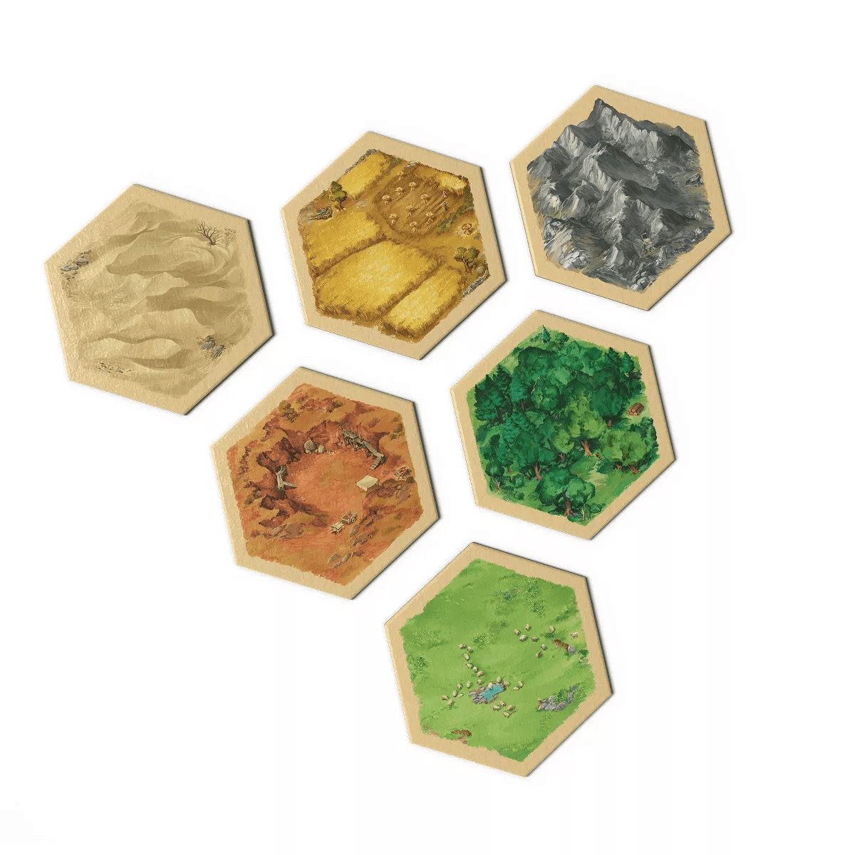 Asmodee CATAN 6E Refresh Board Game: Strategy & Social Skills, 1 Hour Play, 3-4 Players, Includes Cards & Dice - Image 5