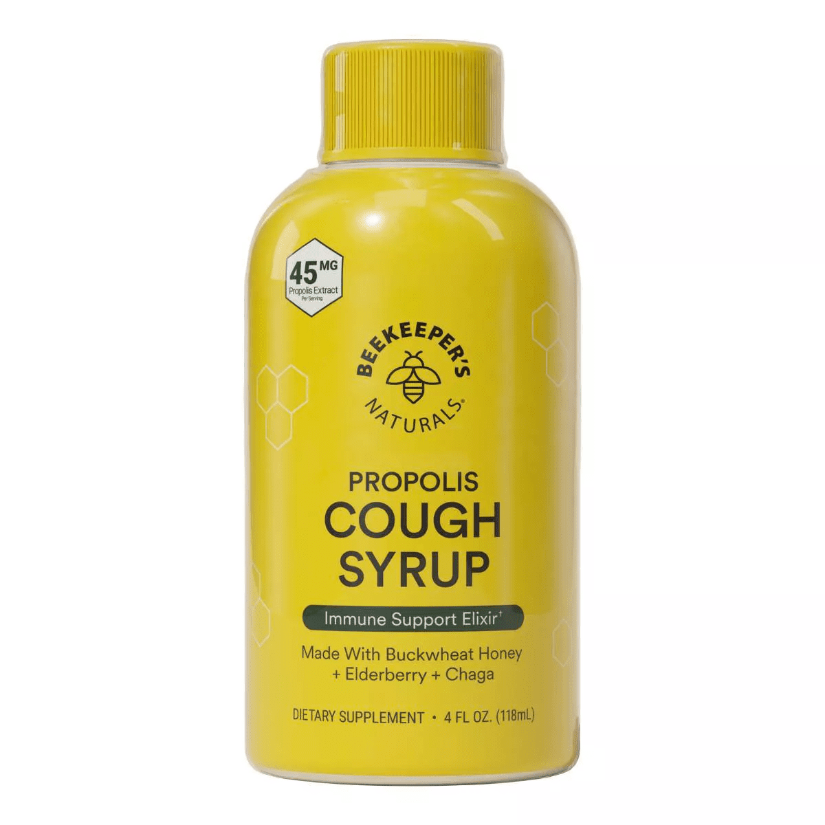 Beekeepers Naturals Daytime Propolis Cough Syrup - 4 Fl Oz