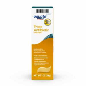 Triple Antibiotic First Aid Ointment, Infection Protection, 1 Oz , Compare to Neosporin® Active Ingredients