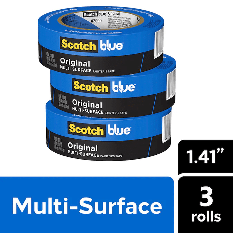 Original Multi-Surface 2090 6 -Pack 1.88-In X 60 Yard(S) Painters Tape - Image 23
