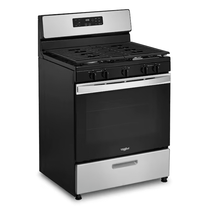 30-In 5 Burners 5.1-Cu Ft Freestanding Natural Gas Range ( Stainless Steel ) - Image 13