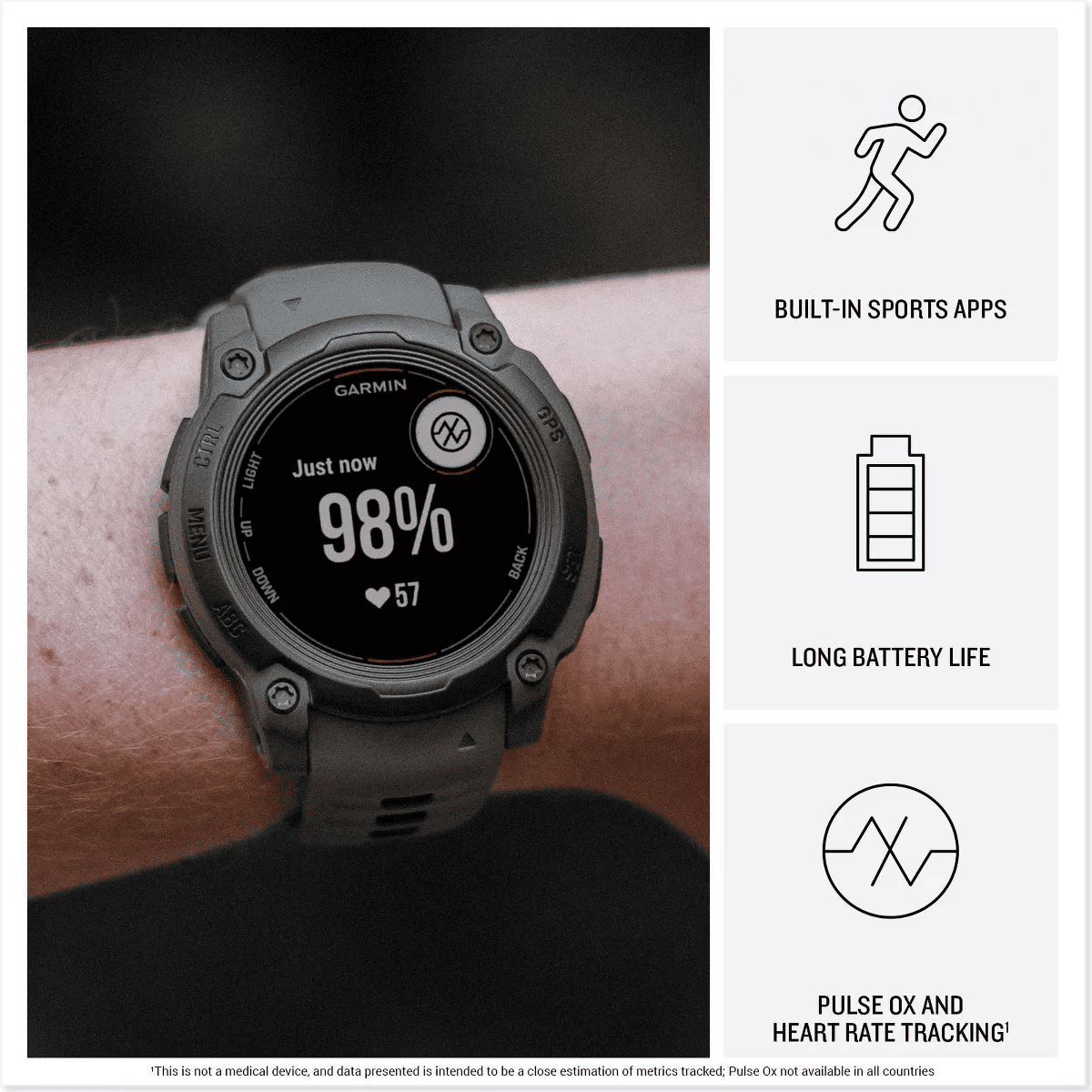 Garmin Instinct E Smartwatch - Image 8