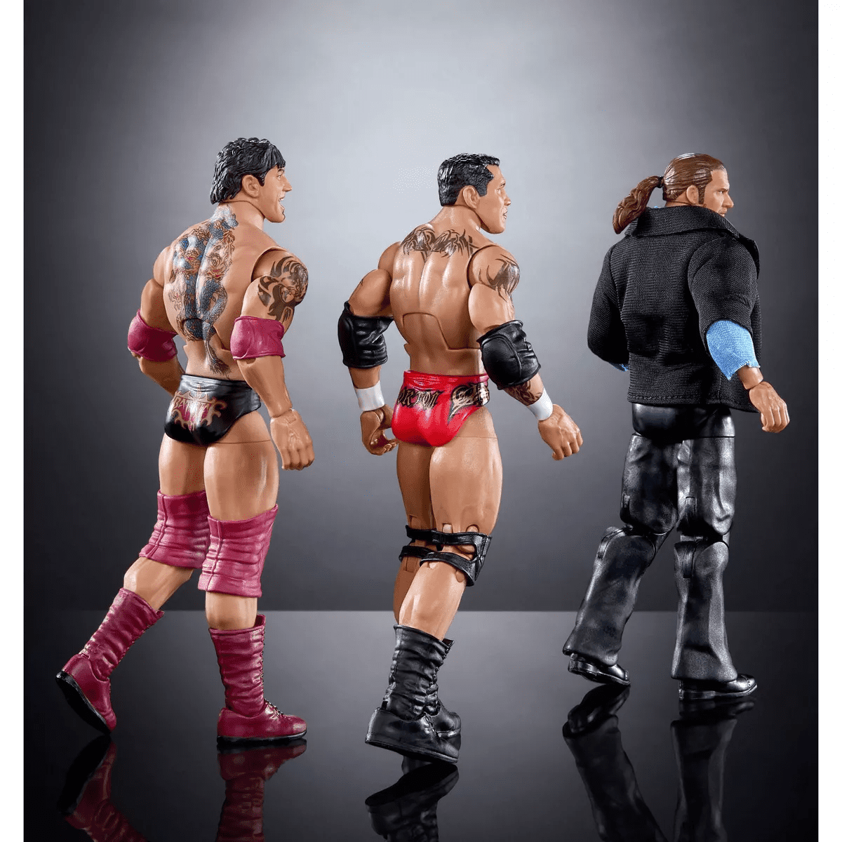 WWE Elite Evolution Pack of 3 Action Figures with Accessories, 6" Collectible Set - Image 5