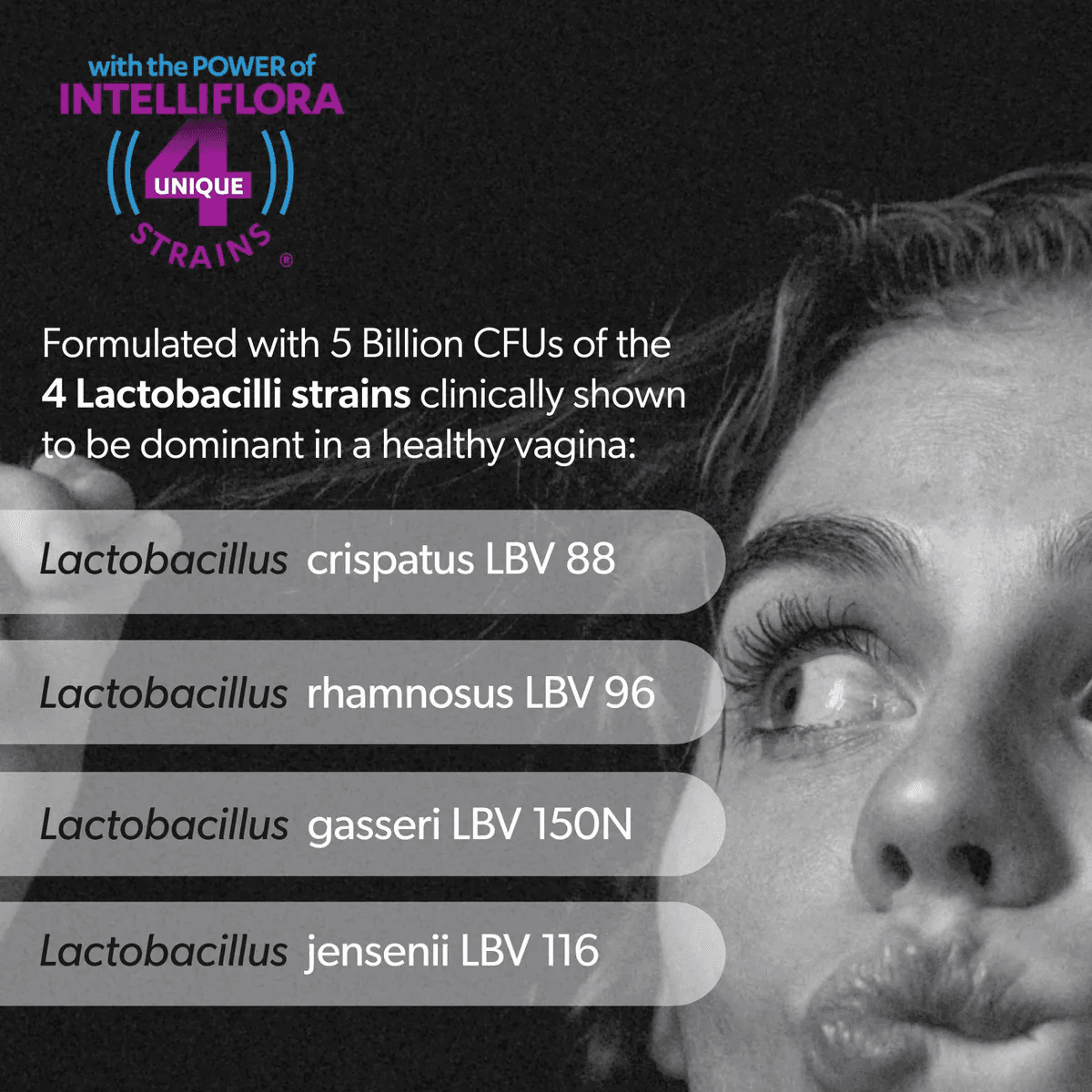 AZO Complete Feminine Balance, Daily Probiotic for Women, Supports Vaginal Health Capsules - 30Ct - Image 7