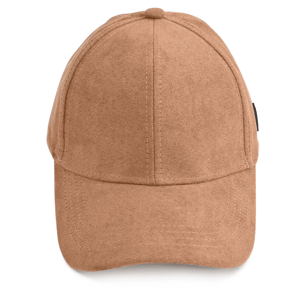 French Connection Microsuede Baseball Cap - Strapback Metal Closure - Image 3