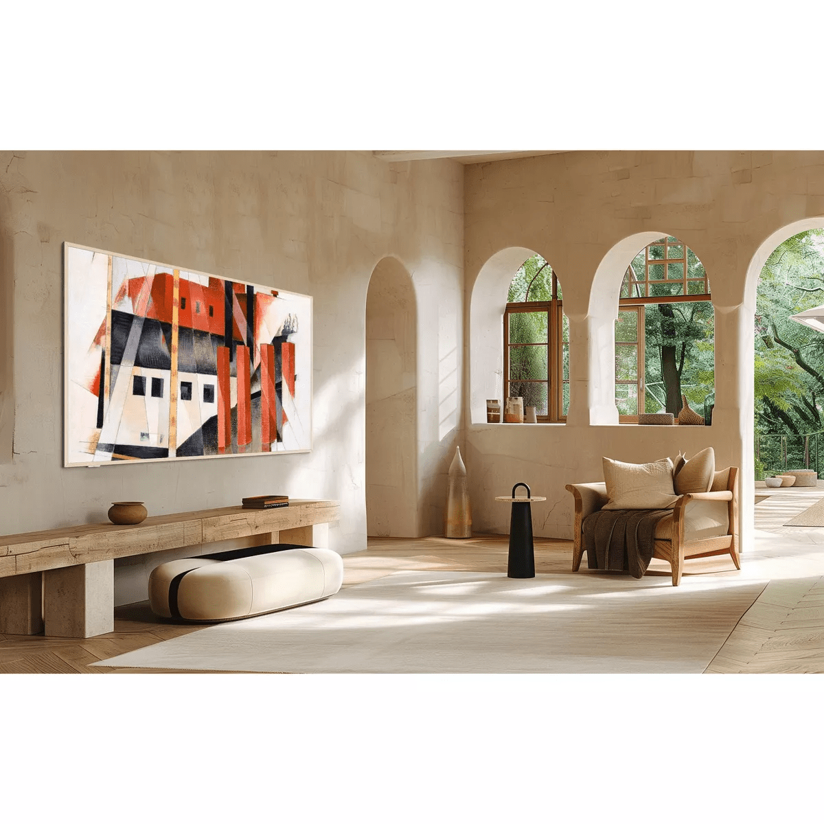 TCL 55" Class NXTVISION 4K QLED Smart Frame with Google TV and Flush Wall Mount - White 55A300W - Image 20