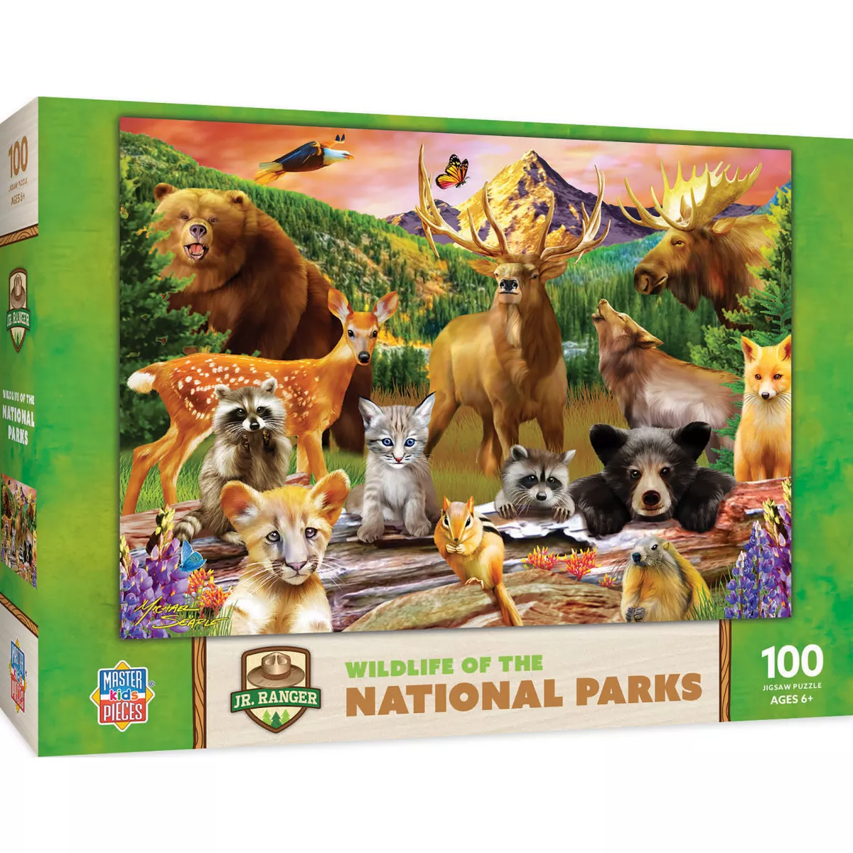 Masterpieces 100 Piece Jigsaw Puzzle for Kids - National Parks - Image 2