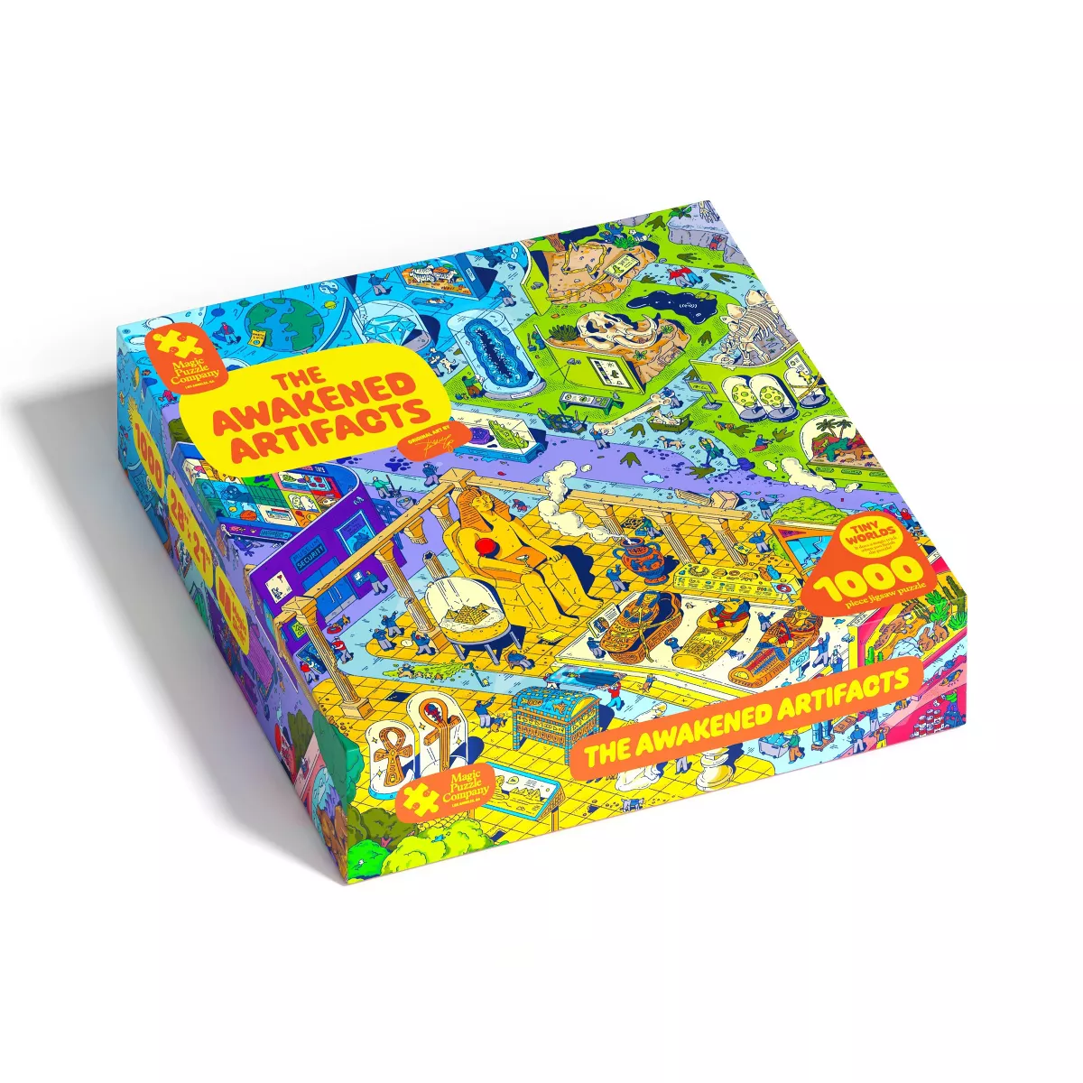 Magic Puzzle Company the Awakened Artifacts Jigsaw Puzzle - 1000Pc: Develops Memory & Fine Motor Skills, Collage Theme