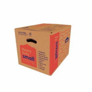 16-In W X 12-In H X 12-In D Small Heavy Duty Cardboard Moving Box with Handle Holes