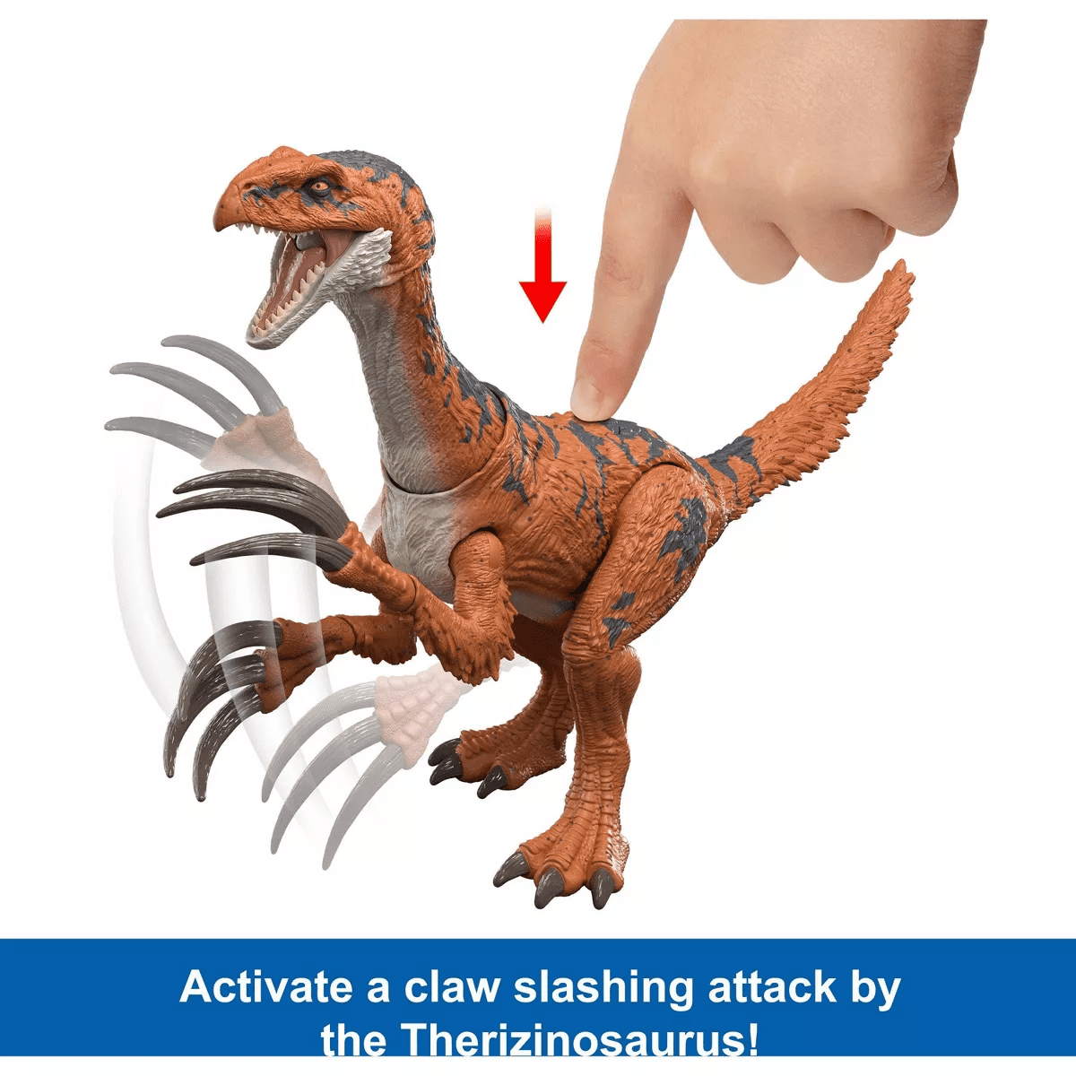 Jurassic World 2-Pack of Dinosaur Figures Giganotosaurus & Therizinosaurus, Attack Actions - Image 8