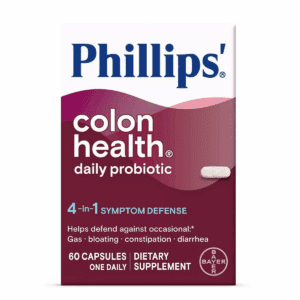 Phillips' Probiotic Colon Health Digestive Health Daily Supplement Capsules