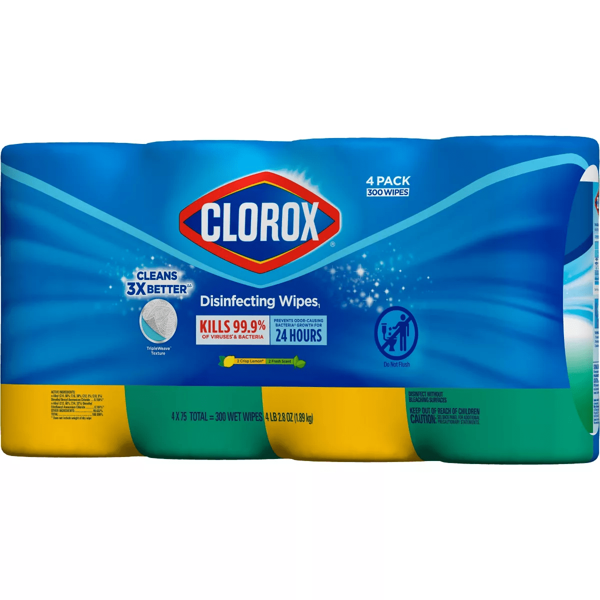 Clorox Disinfecting Wipes Value Pack - 75Ct/4Pk - Image 11