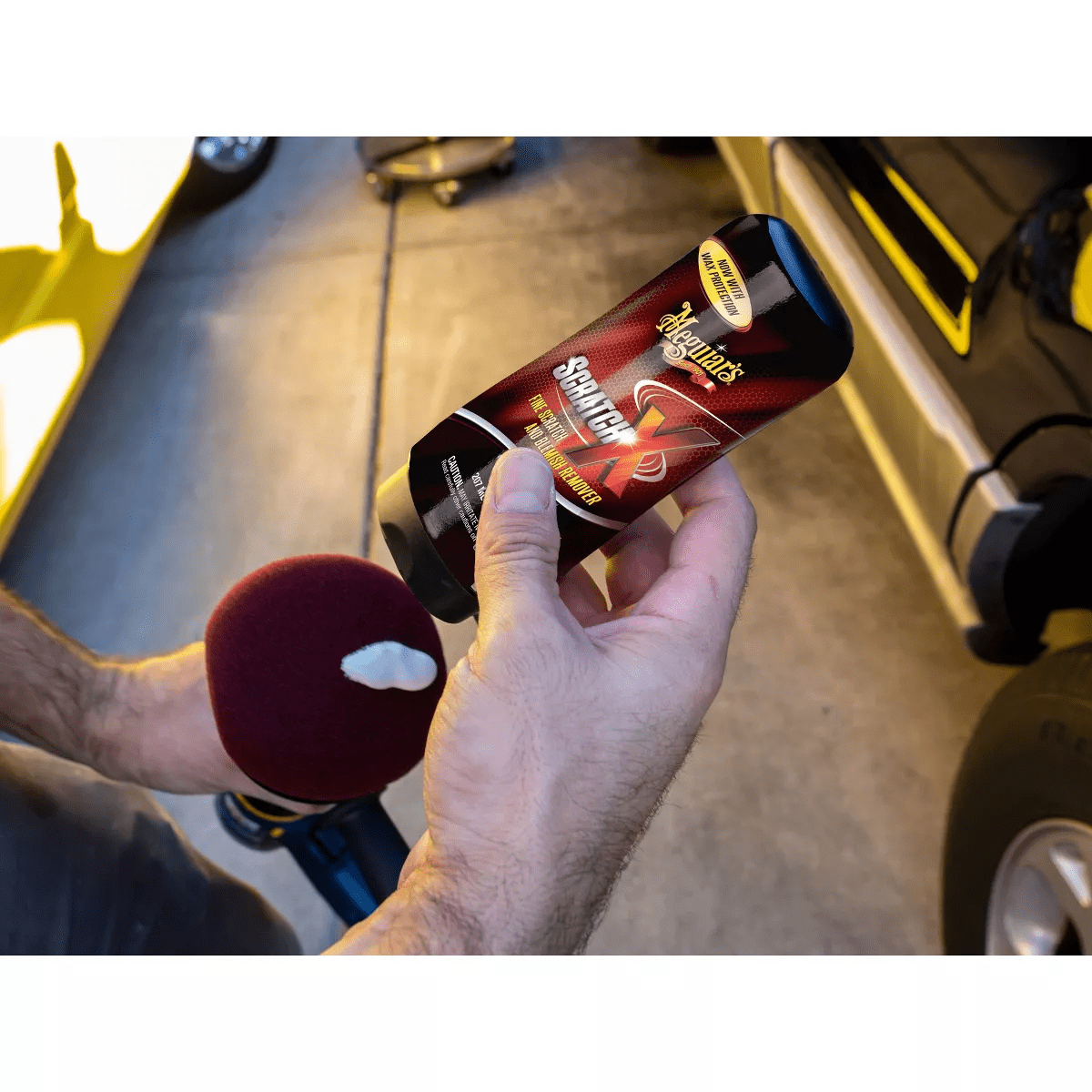 Meguiars Fine Scratch and 7Oz Blemish Remover: Liquid Car Scratch Remover, Sweet Water Scent, Automotive Cleaner - Image 4