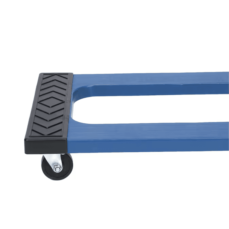 1000-Lb Capacity 4 -Wheel Blue Resin Dolly - Image 3