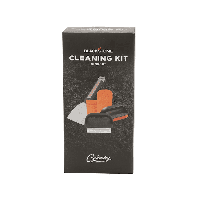 Culinary 10-Piece Cleaning Kit with Pumice Grill Cleaning Block 4-In with Scraper Blade - Image 3