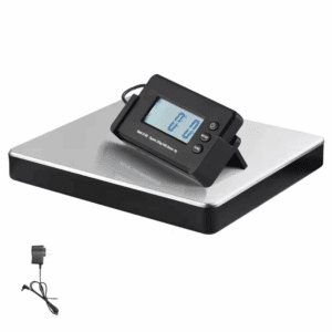 Digital Shipping Scale, 440 Lbs. X 1.7 Oz., Heavy Duty Postal Scale with Timer, Tare Function, HD LCD Screen